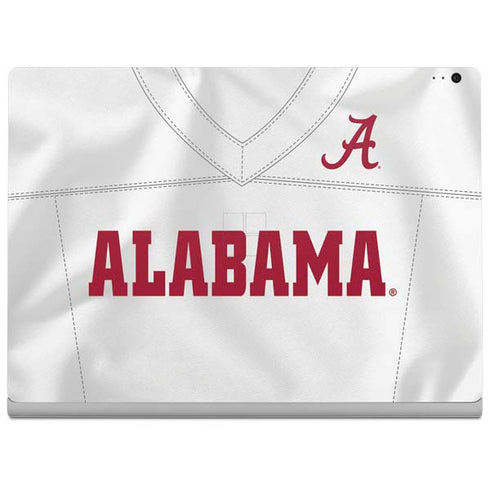 University of Alabama White Jersey Surface Book 2 13.5in Skin